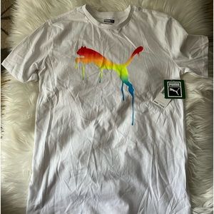 Puma Boys Tee size Large